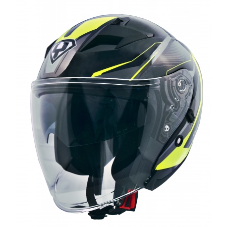 Moto helma Yohe 878-1, Fluo