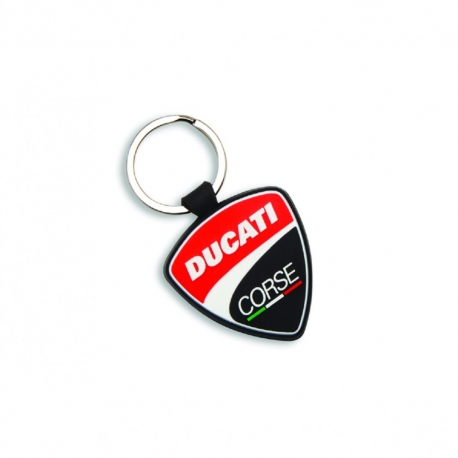 DUCATI CORSE SHIELD KEYCHAI