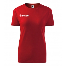 Dámske tričko Yamaha červené