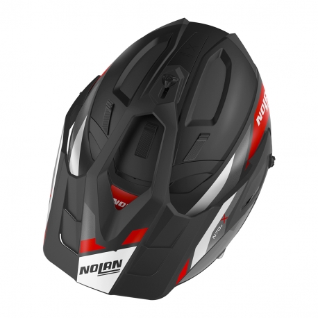 Moto helma Nolan N70-2 X Grandes Alpes N-Com Flat Black 20