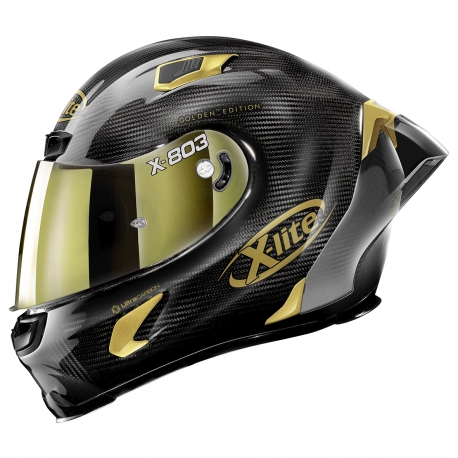 Moto helma X-Lite X-803 RS Ultra Carbon Gold Edition Carbon 33