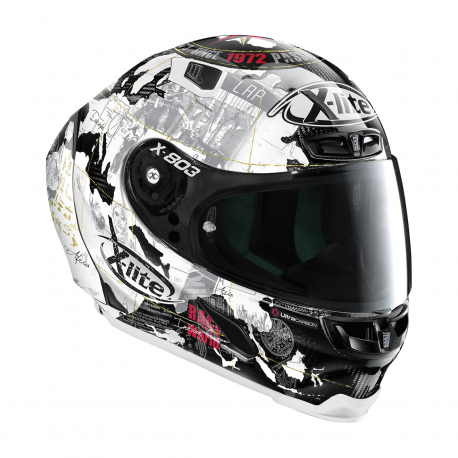 Moto helma X-Lite X-803 RS Ultra Carbon Checa 60