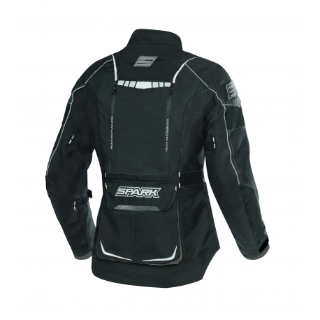 Dámská textilní moto bunda SPARK LADY PACER, Black