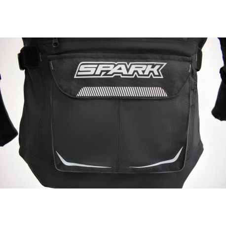 Dámská textilní moto bunda SPARK LADY PACER, Black