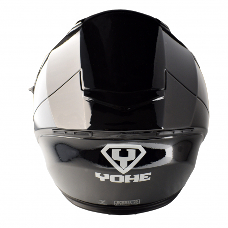 Moto prilba Yohe 950, čierna lesklá