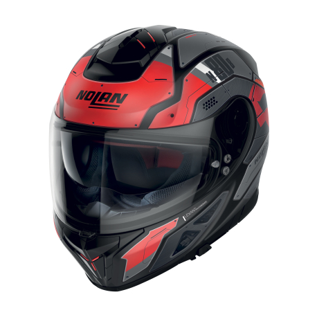 Moto helma Nolan N80-8 Starscream N-com Flat Black 33