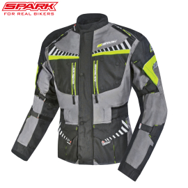 Pánska textilná moto bunda Spark Roadrunner Black