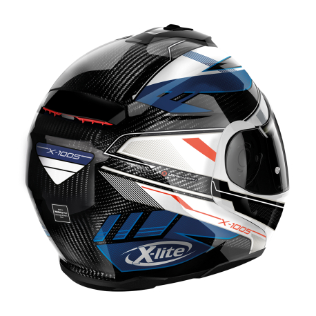 Moto helma X-Lite X-1005 Ultra Carbon Powertrain N-Com Carbon 41