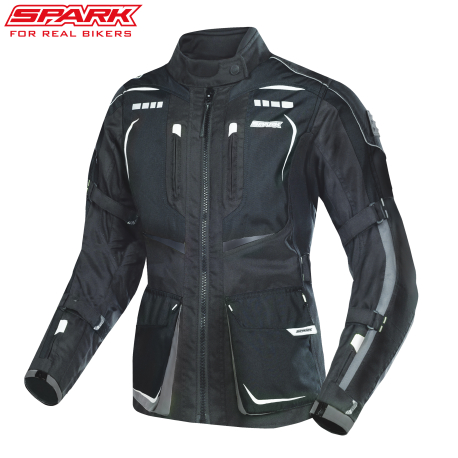 Dámská textilní moto bunda SPARK LADY PACER, Black