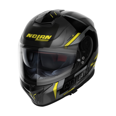 Moto helma Nolan N80-8 Wanted N-com Flat Black 72