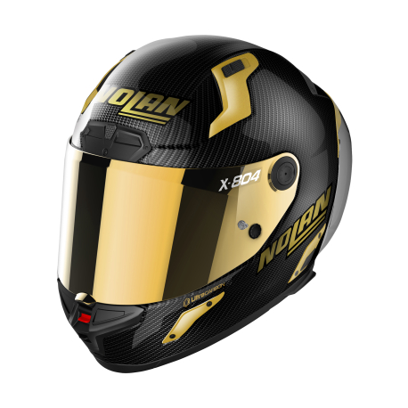 Moto helma Nolan  X-804 RS Ultra Carbon Gold Edition Carbon 3