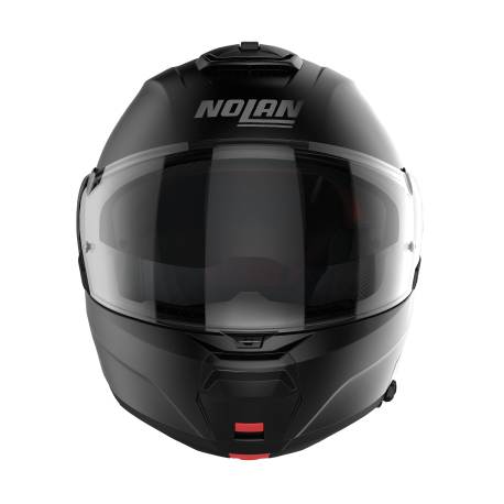 Moto helma Nolan N100-6 Classic Flat Black N-COM 10